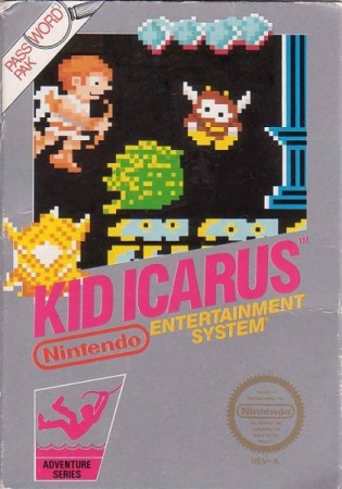 Kid Icarus (import USA)   - NES