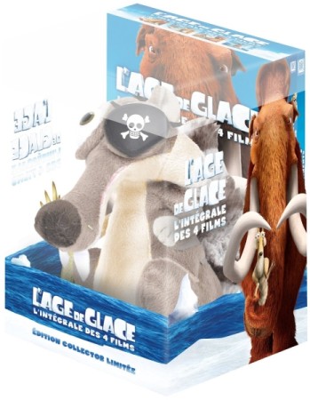 L'âge de Glace L'intégrale + Peluche - DVD