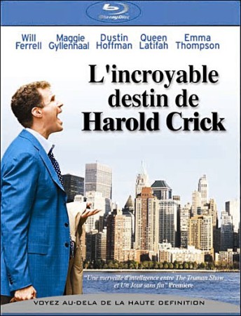 L'incroyable Destin D'harold Crick - BluRay