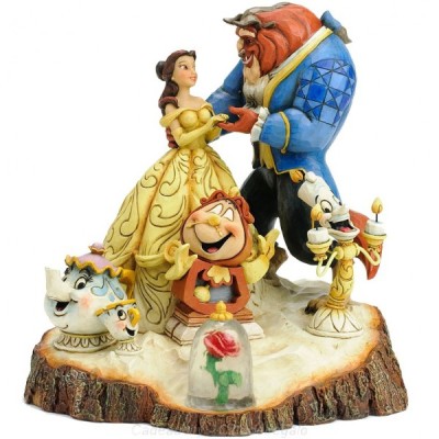 Figurines La Belle et la Bête - Disney Traditions Jim Shore - Figurine