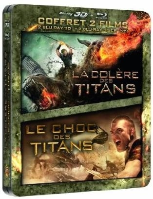le choc des titans et la colere des titans 3D - BluRay