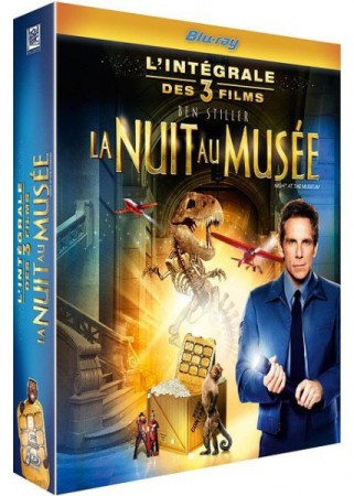 La Nuit Au Musée : L'intégrale Des 3 Films - BluRay