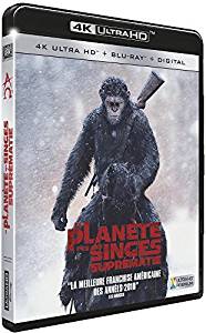 La Planète des Singes : Suprématie 4K - BluRay