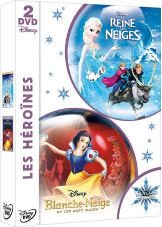La reine des neige + blanche neige et les sept nains - DVD