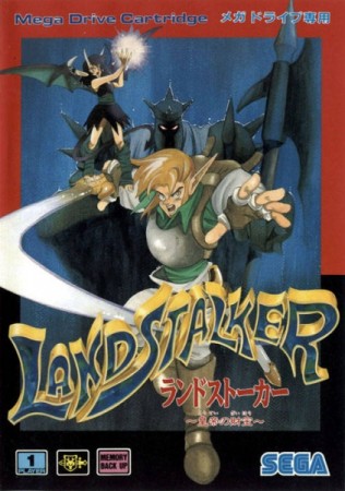 Landstalker (import japonais) en boîte - Megadrive