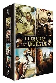 Coffret Guerriers de Légende : Le Choc des Titans, 300, 10 000, Troie - DVD
