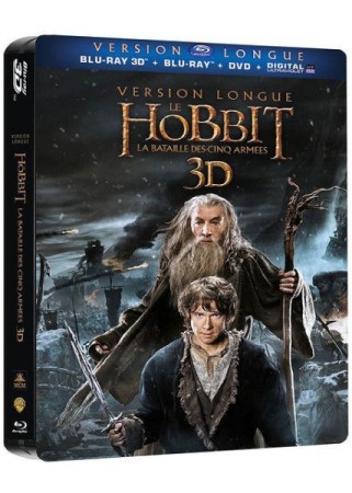 Le Hobbit : La Bataille Des Cinq Armées 3D - Version Longue - BluRay