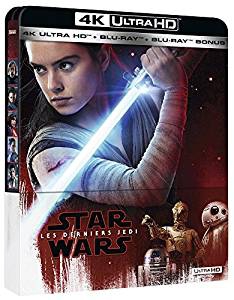 Star Wars : Les Derniers Jedi 4K Steelbook - BluRay