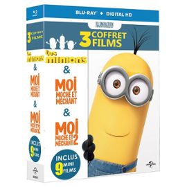 Les Minions + Moi, Moche et Méchant 1 & 2 - BluRay