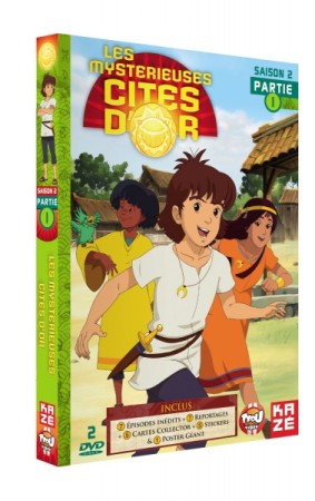 Les Mystérieuses Cités d'Or - Saison 2 - Partie 1 - DVD
