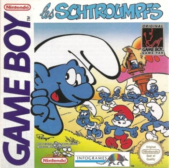 Les Schtroumpfs en boîte - Game Boy
