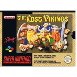 The Lost Vikings en boîte - Super Nintendo