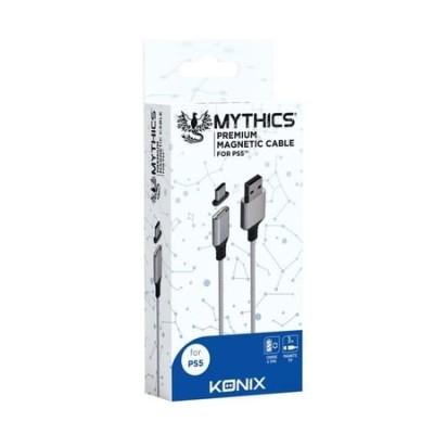 Câble magnétique pour PS5 Konix blanc - Multimedia