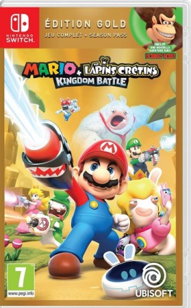 Mario + Les Lapins Crétins : Kingdom Battle - Édition Gold - Switch