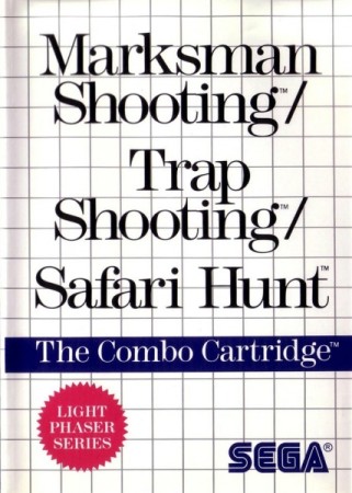 Marksman shooting / trap shooting / safari hunt en boîte - Master System