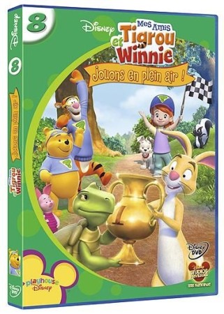 Mes amis tigrou et winnie: jouons en plein air - DVD