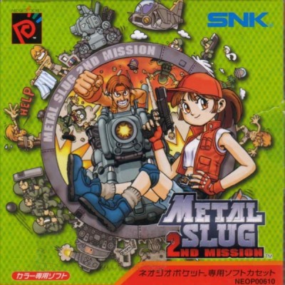 Metal Slug 2nd Mission (import japonais) - Neo Geo Pocket couleur