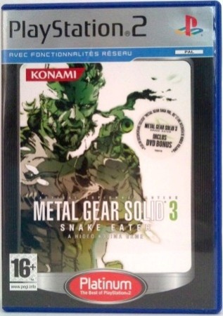 Metal Gear Solid 3 : Snake Eater - Platinum - Playstation 2