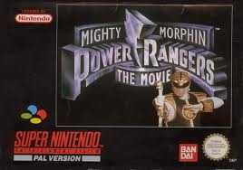 Mighty Morphin Power Rangers : The Movie en boîte  - Super Nintendo