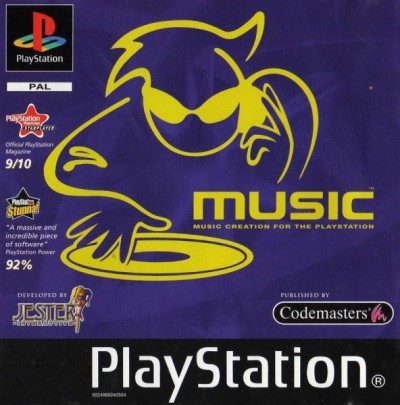 Music: music creation for the playstation - Playstation One