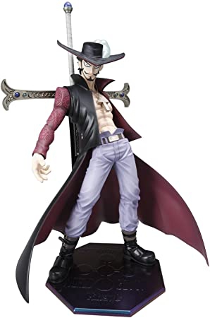 Mihawk - One Piece - Excellent Model Portrait of Pirates DX Deluxe - Figurine