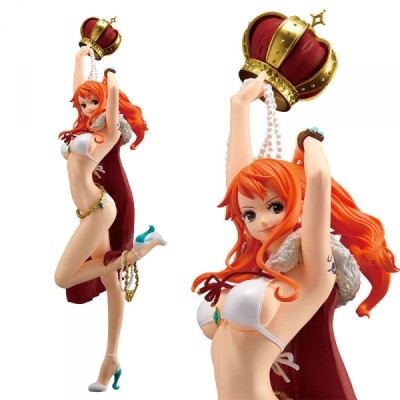 Figurine Nami - One Piece Stampede Flag Diamond Ship - Figurine