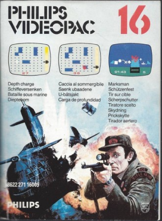 Bataille Sous-Marine et Tir sur Cible Videopac N°16 - Philips Videopac