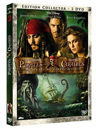 Pirates des caraibes 2 le secret du coffre maudit collector - DVD