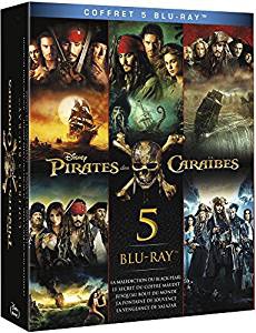 Pirates des Caraïbes - Coffret 5 films - BluRay