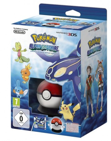 Pokémon Saphir Alpha + Pokéball + Poster Pokédex - 3DS