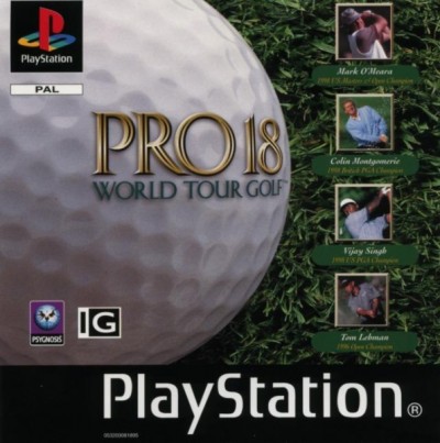Pro 18 world tour golf - Playstation One