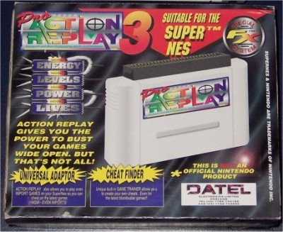 Pro Action Replay 3 en boîte - Super Nintendo