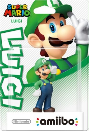 Amiibo Super Mario - Luigi en boîte - Wii U