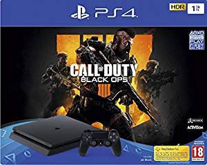 Console Playstation 4 Slim (1 To) et Call of Duty : Black Ops 4 en boîte - Playstation 4 