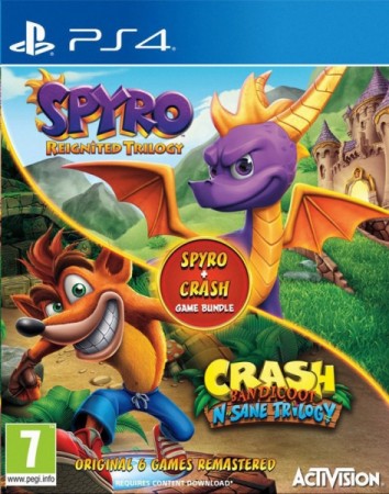 Crash Bandicoot : N'Sane Trilogy et Spyro Reignited Trilogy - Playstation 4 