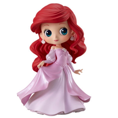 Q Posket Ariel Princess Dress Pink - Disney Characters - Figurine