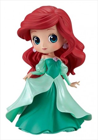 Q Posket Ariel Princess Dress Green - Disney Characters - Figurine