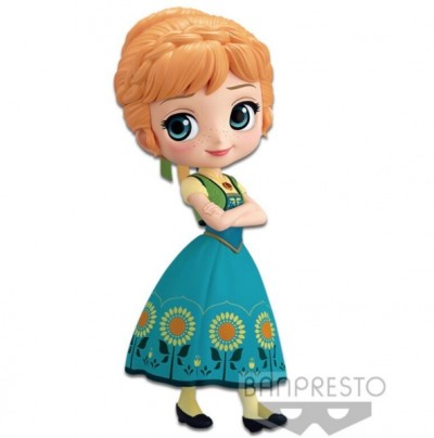 Q Posket Anna Frozen Fever Design - Disney Characters Ver.A - Figurine