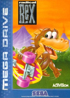 Radical Rex en boite - Megadrive