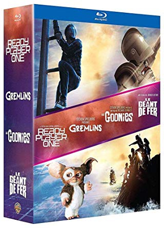 Ready Player One, Les Goonies, Le Géant de Fer, Gremlins - BluRay