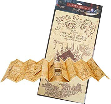 Réplique Carte du Maraudeur - Harry Potter Noble Collection - Répliques