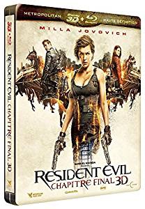 Resident Evil : Chapitre Final 3D - BluRay