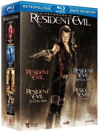 Resident Evil - La Tetralogie - BluRay