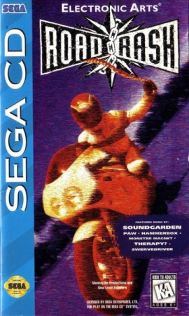 Road Rash (import USA) - Mega CD