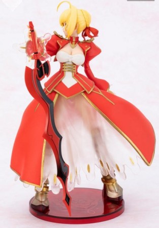 Figurine Saber of Red - Fate/Extra Last Encore Ichiban Kuji - Figurine
