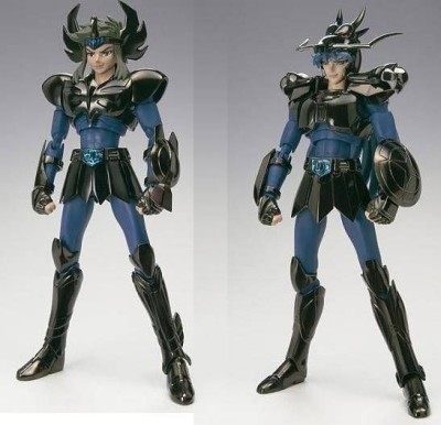 Figurines Les Chevaliers Noirs du Cygne et du Dragon - Saint Seiya Myth Cloth - Figurine