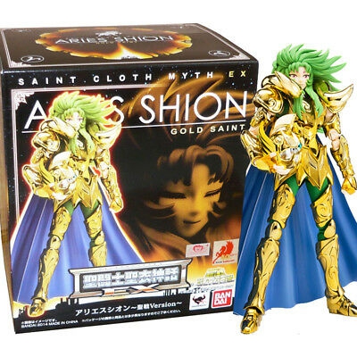 Figurine Shion : Chevalier d'Or du Bélier - Saint Seiya Myth Cloth EX - Figurine