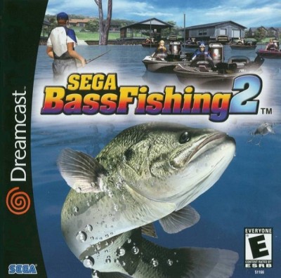Sega Bass Fishing 2 (Import USA) sans canne à pêche - Dreamcast