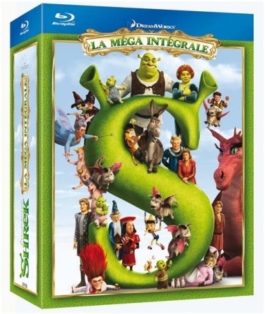 Shrek - La méga intégrale - BluRay