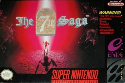 7th SAGA (import usa) - Super Nintendo